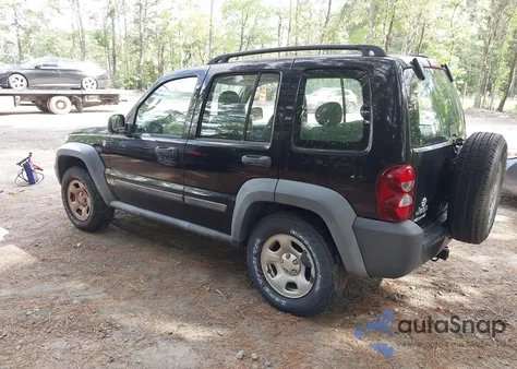 2007 Jeep Liberty Sport from USA, damaged, VIN 1J4GL48K17W712344